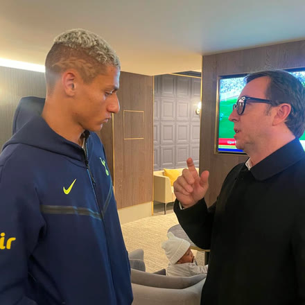 Richarlison nos bastidores da campanha