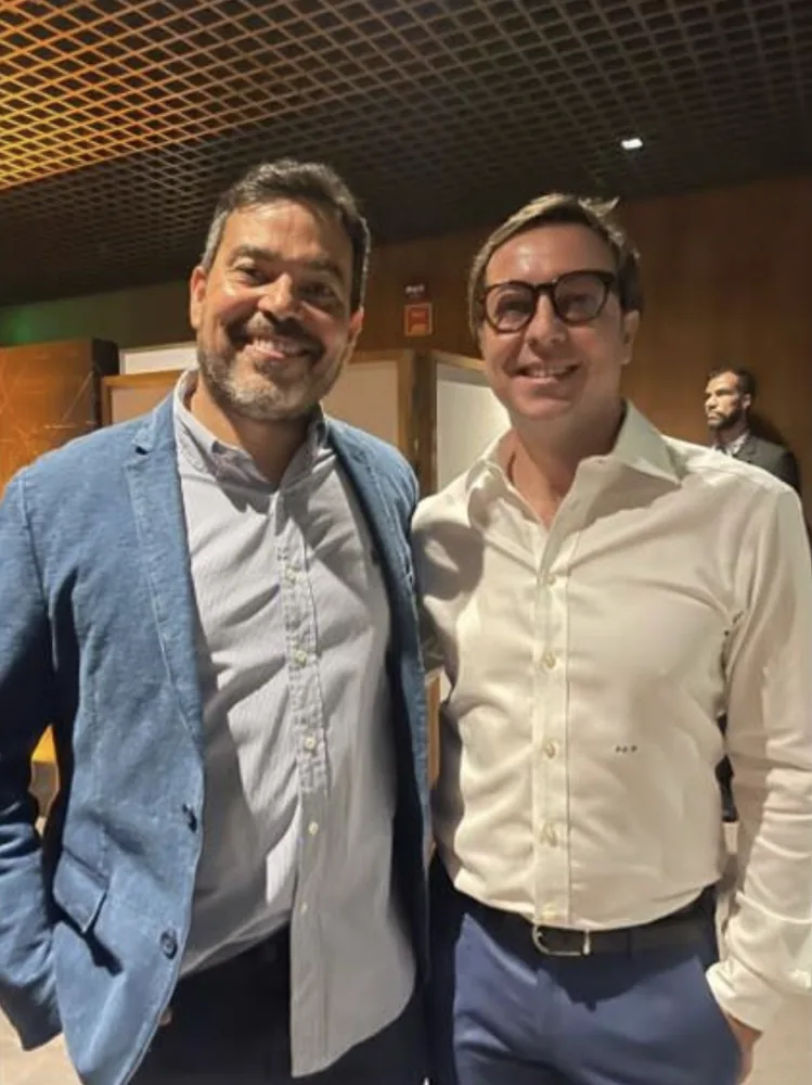 João Paulo Sampaio and Fabio Brancatelli side by side